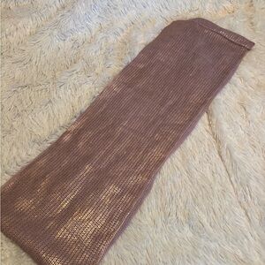 INC International Concepts Mauve Knit Infinity Scarf